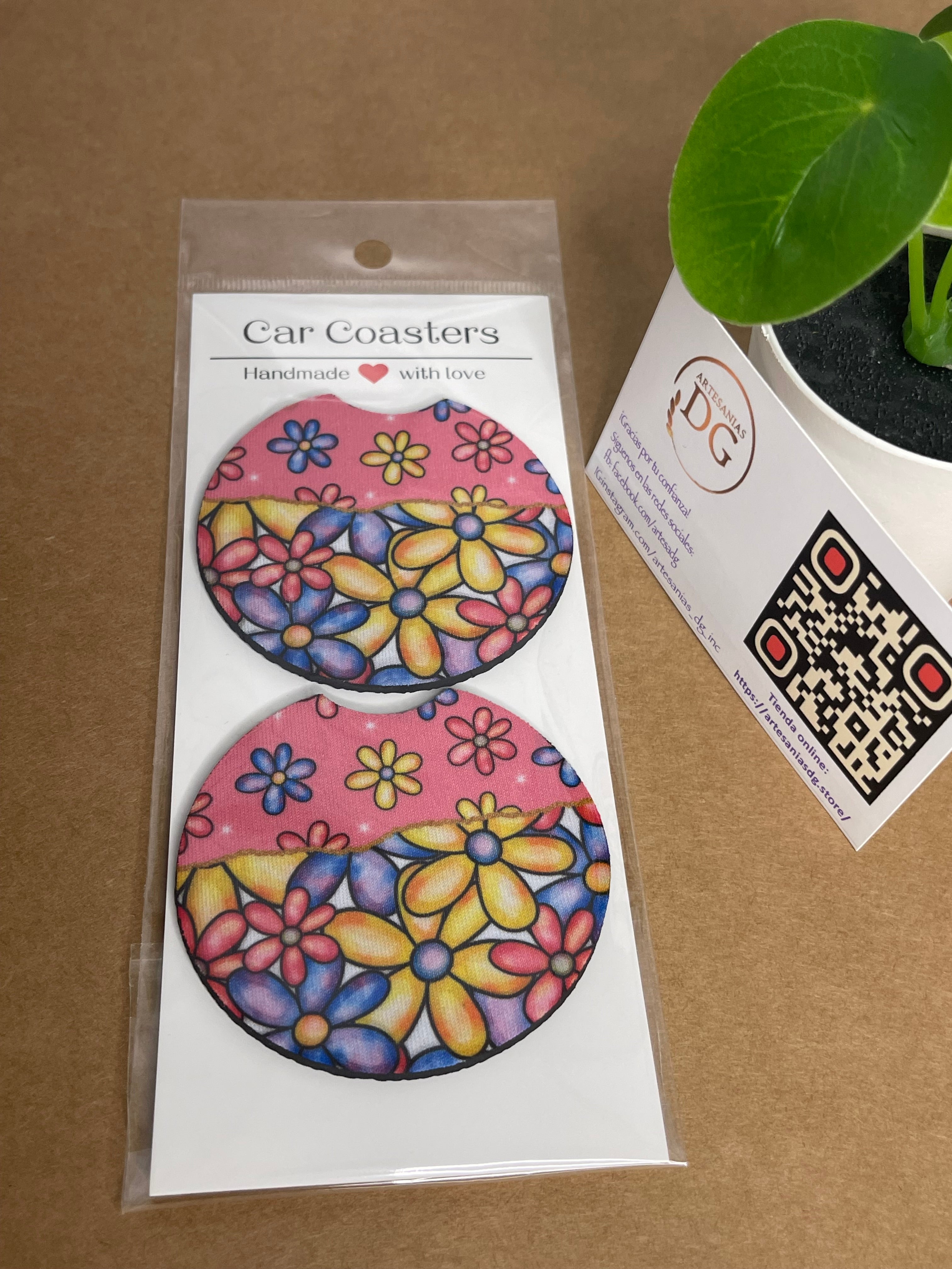 Set de porta vasos para autos Variedad de estilos