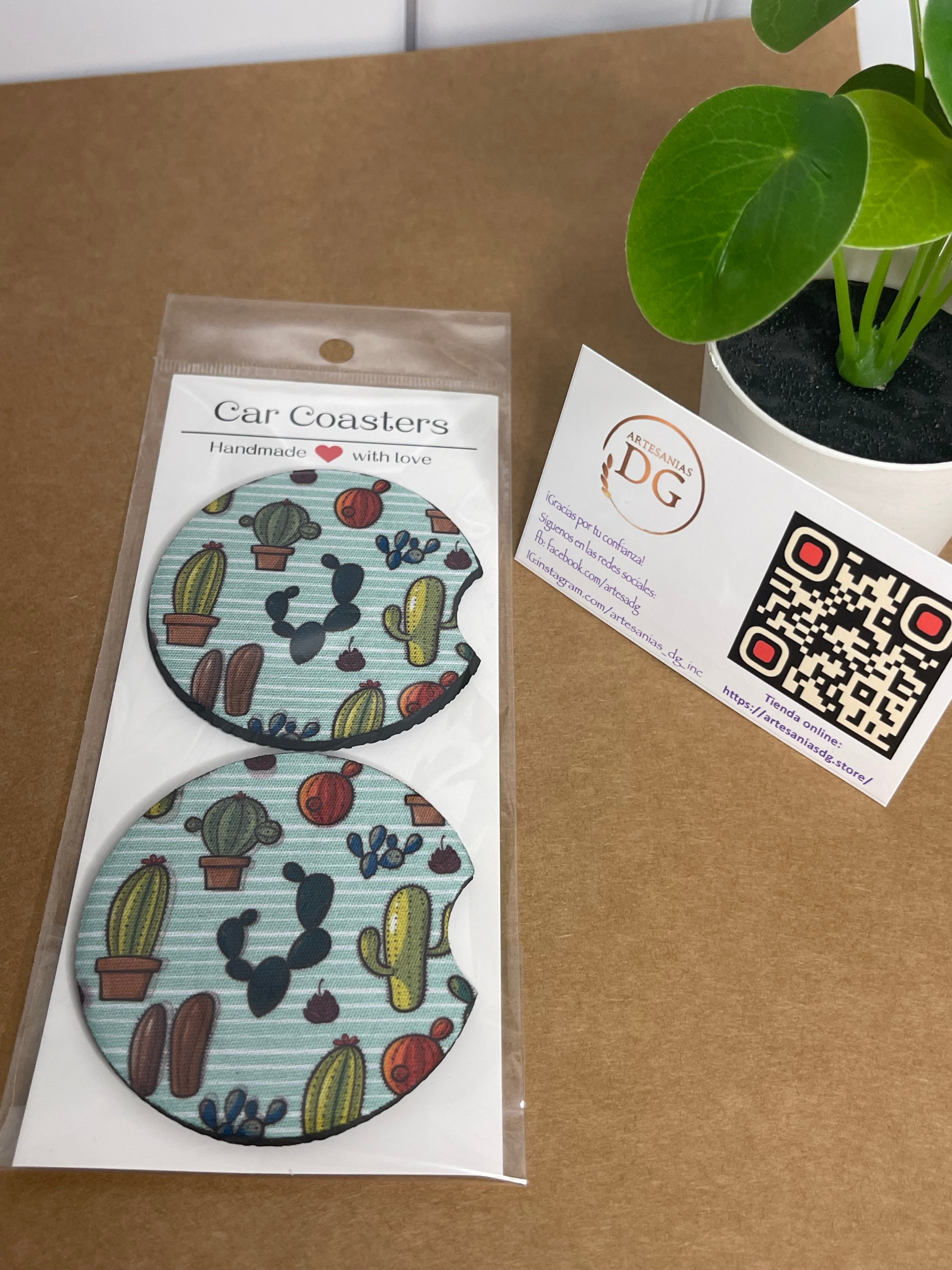 Set de porta vasos para autos Variedad de estilos