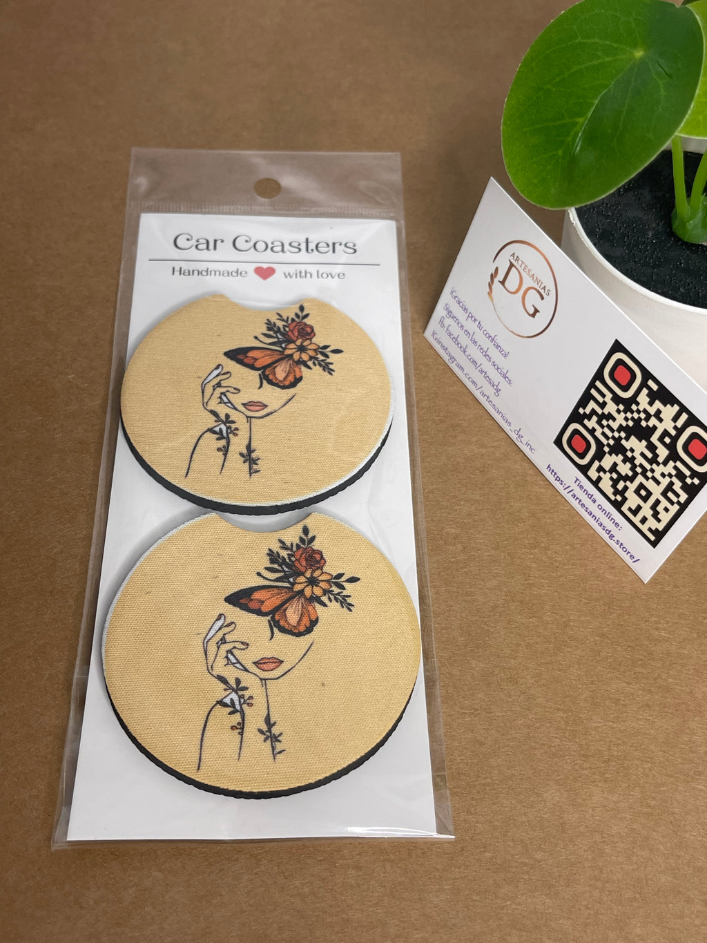 Set de porta vasos para autos Variedad de estilos