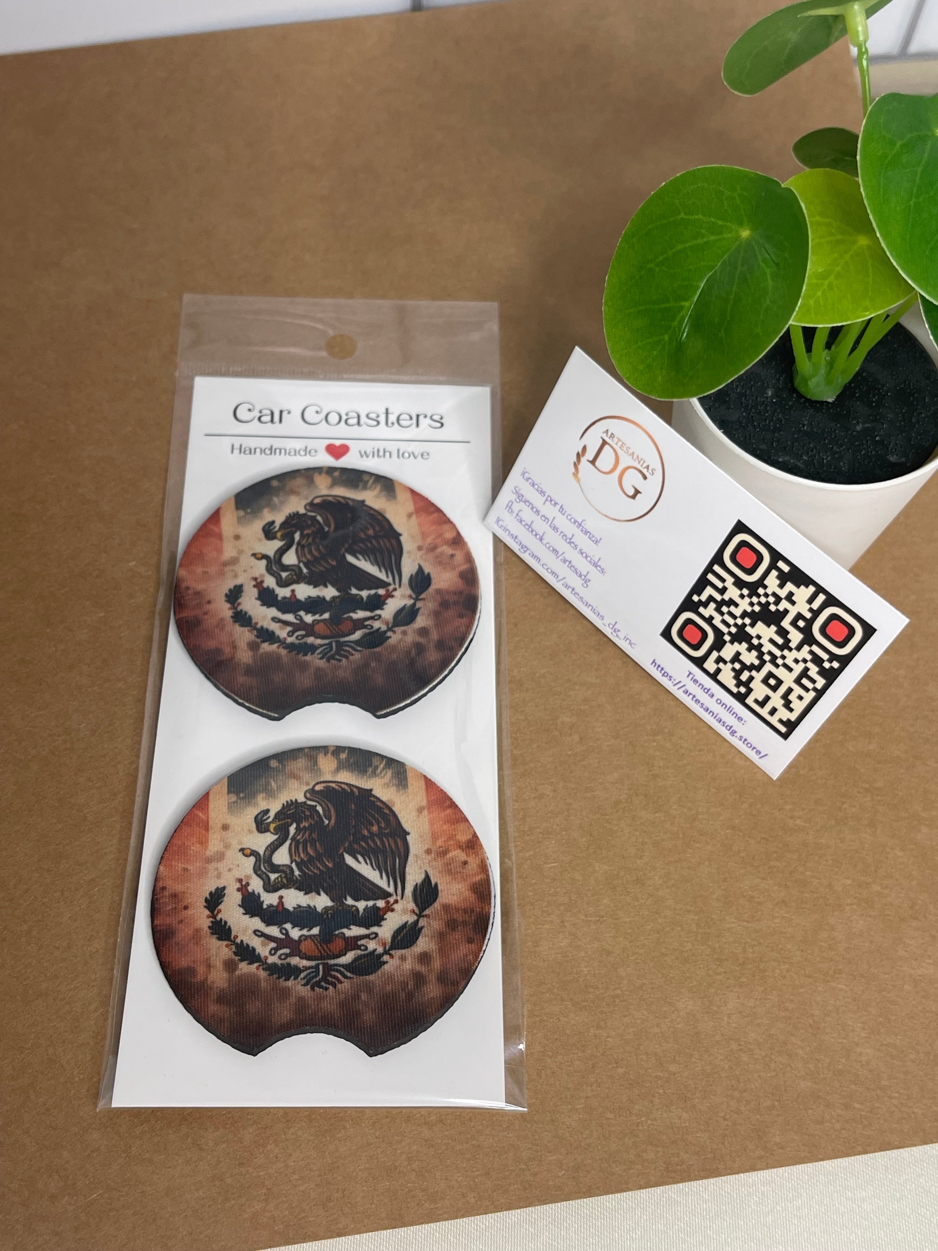 Set de porta vasos para autos Variedad de estilos