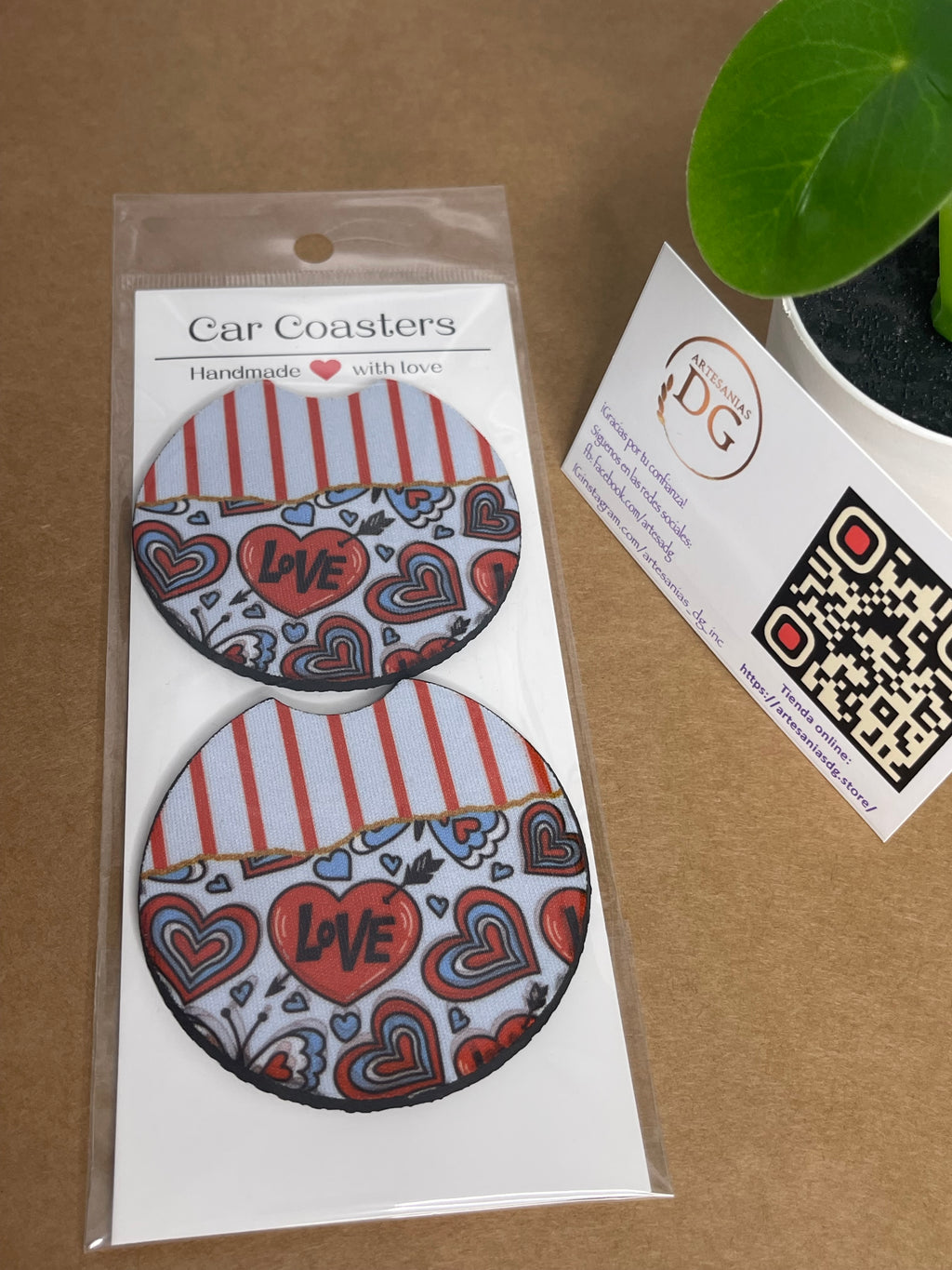 Set de porta vasos para autos Variedad de estilos