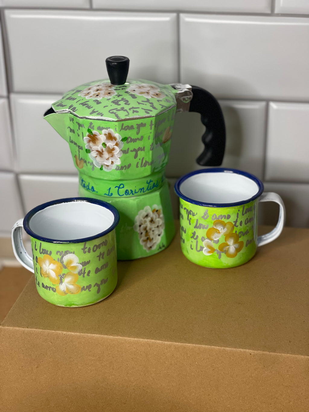 Set de Grecas con tazitas