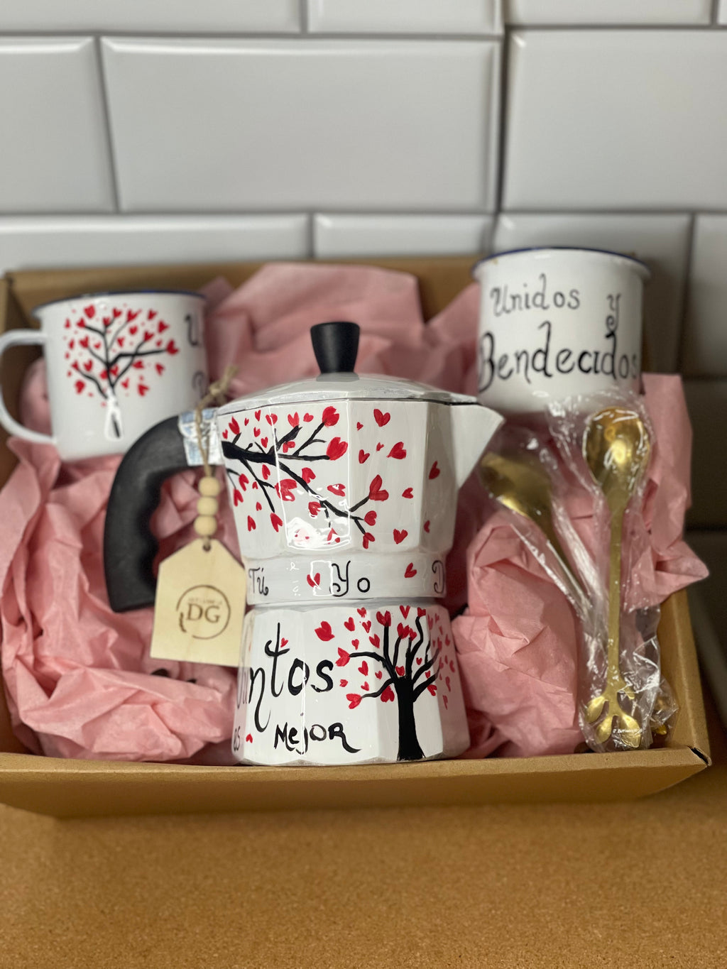 Set de Grecas con tazitas