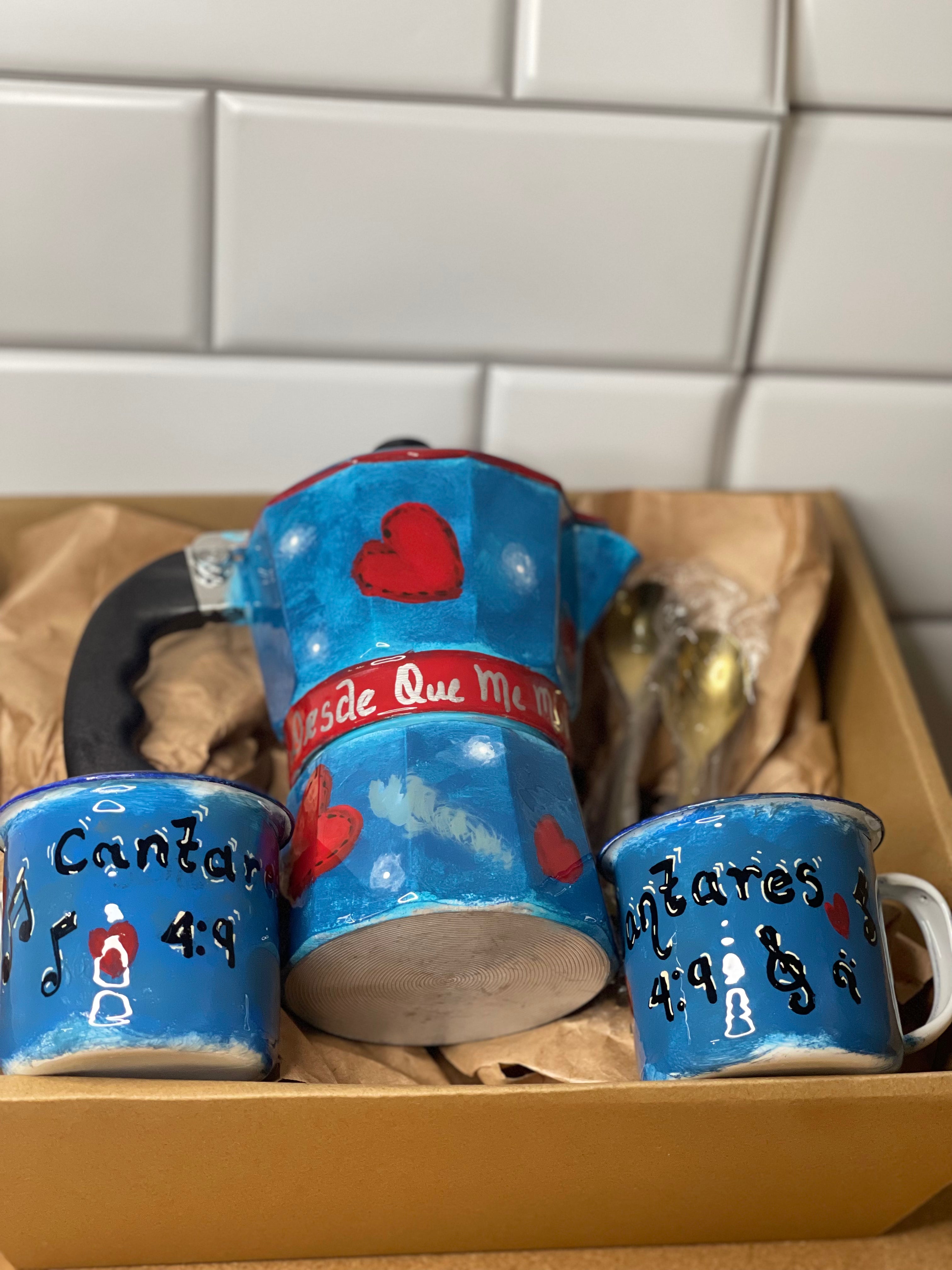 Set de Grecas con tazitas